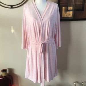 NWOT Pink Chemise Nightgown and Robe set